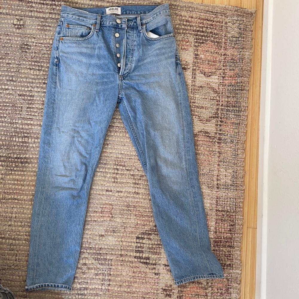 Agolde straight leg jeans